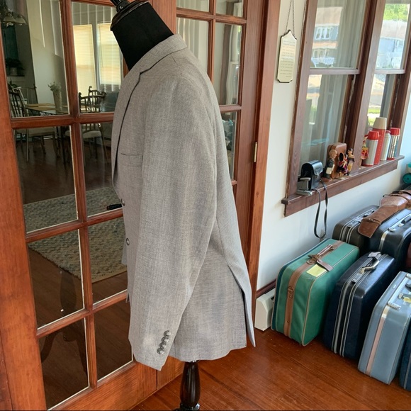 Traveler Collection Tailored Fit Sportcoat JOS Bank - Picture 6 of 12